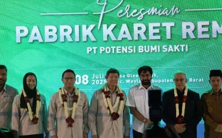 Aceh's First Crumb Rubber Factory Officially Operates, Ready to Boost the Economy of Farmers and Neighborhoods