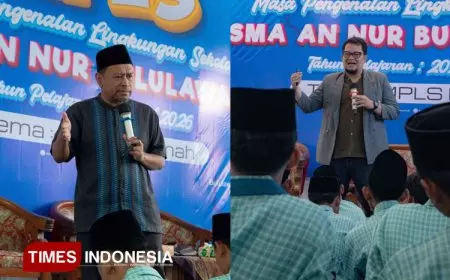 Siswa Baru Diajak Jadi Kreator Digital &amp; Pelajar Berkarakter NU Di Hari Ketiga MPLS SMA An Nur Malang
