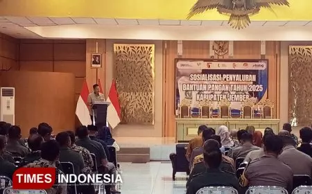 Gandeng Pemkab Jember, Bulog Sosialisasikan Penyaluran Bantuan Pangan ke Masyarakat