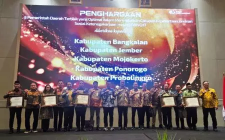 Pemkab Probolinggo Juara Optimalisasi DBHCHT untuk BPJS Ketenagakerjaan