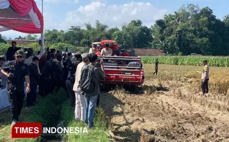 Wamentan Minta Sawah di Jember Dapat Ditanami Tiga Kali Setahun
