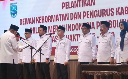 Ra Fahmi dan dr. Adi Nugroho Pimpin PMI Kabupaten Probolinggo
