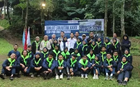 KSR-PMI Unit UNISMA Gelar Diklat Lanjutan XXXV: Meneruskan Estafet Kepemimpinan Relawan