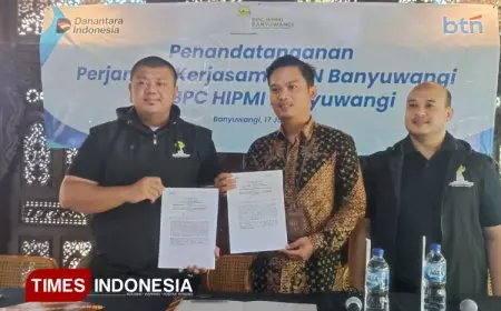 Gandeng BTN, HIPMI Banyuwangi Siap Dongkrak Perekonomian Daerah