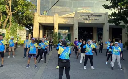 Malioboro Penuh Warna! Ratusan Warga Yogyakarta, Ikuti Kadin Fun Walk 2025