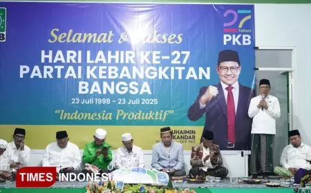 Puncak Harlah ke-27, Bupati Bondowoso Sebut PKB Punya Peran Strategis di Segala Lini