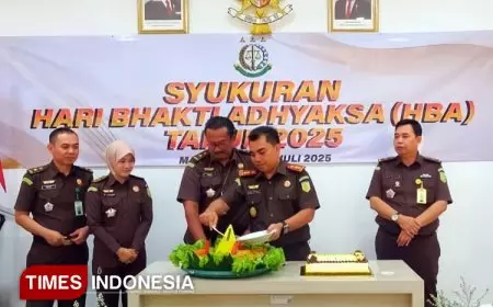 Kejari Majalengka Gelar Syukuran Peringati Hari Bhakti Adhyaksa ke-65