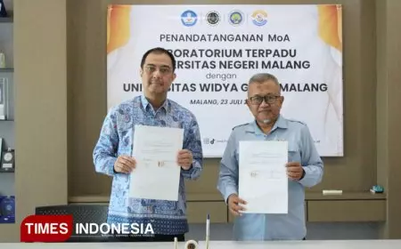 Buka Pintu Kolaborasi Riset, UWG dan Laboratorium Terpadu UM Teken MoA