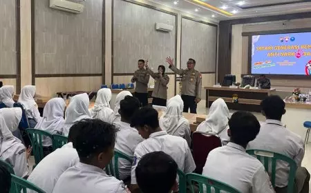Polda Jatim Gelar Safari Generasi Emas Anti Narkoba