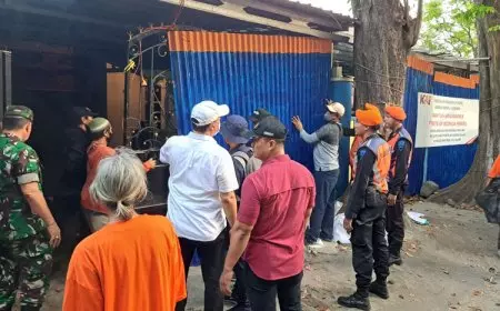 KAI DAOP 8 Melakukan Penertiban Aset