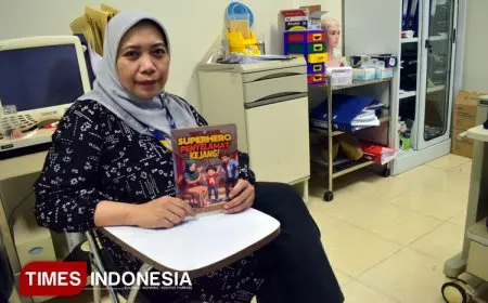 Dokter Spesialis Saraf Luncurkan Buku Jadi Superhero Penyelamat Kejang, Edukasi Epilepsi