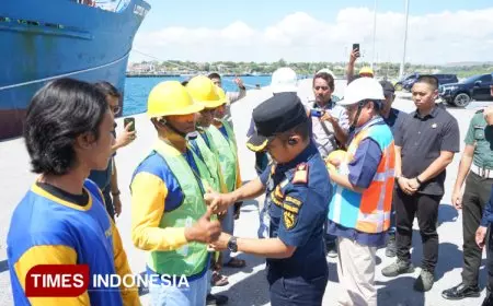 KSOP Kampanyekan Keselamatan Pelayaran di Pelabuhan Waingapu Sumba Timur