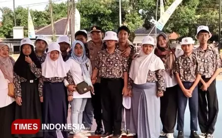 Kala IPTU Piki Krismanto Hadirkan Kehangatan di Tengah Anak SLB Majalengka