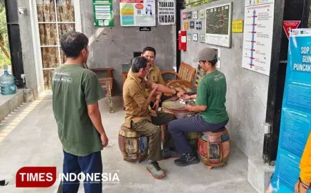 Jelang Musim Ramai, KPH Malang Cek Kesiapan Sistem Pendakian Di Basecamp Omah Tepoes
