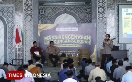 Sosialisasi Anti Perundungan dan Kenakalan Remaja di Tsurayya Islamic School Malang