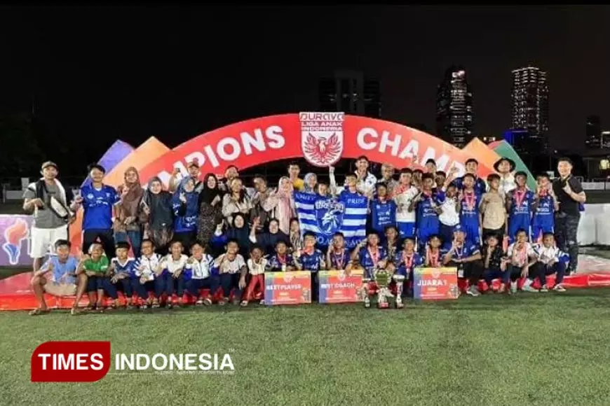 SSB Gresik Football Academy Sabet Juara 1 Liga Anak Indonesia