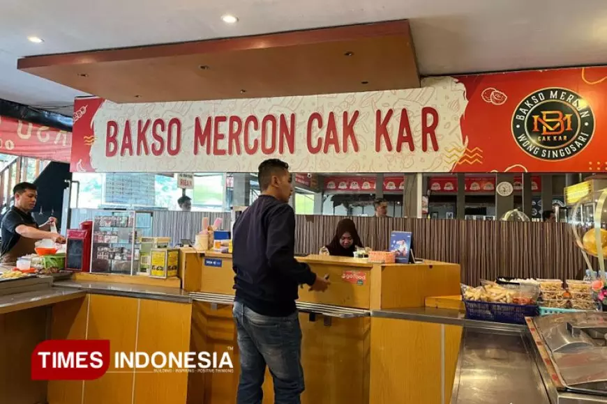 Bakso Mercon Cak Kar, Cita Rasa Lokal di Tengah KEK Singhasari