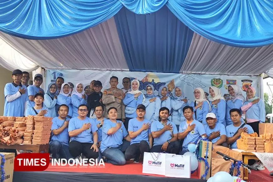 Warga Ngamprah Antusias Ikuti Pesta Rakyat: Ada Senam, Jalan Sehat dan Hiburan