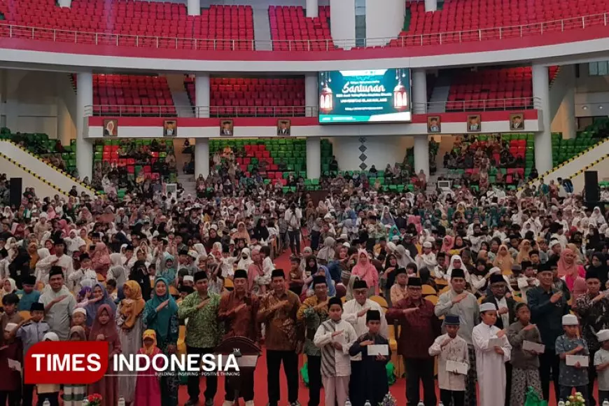 10 Muharram, Unisma Santuni 1.500 Anak Yatim Piatu dan Dhuafa