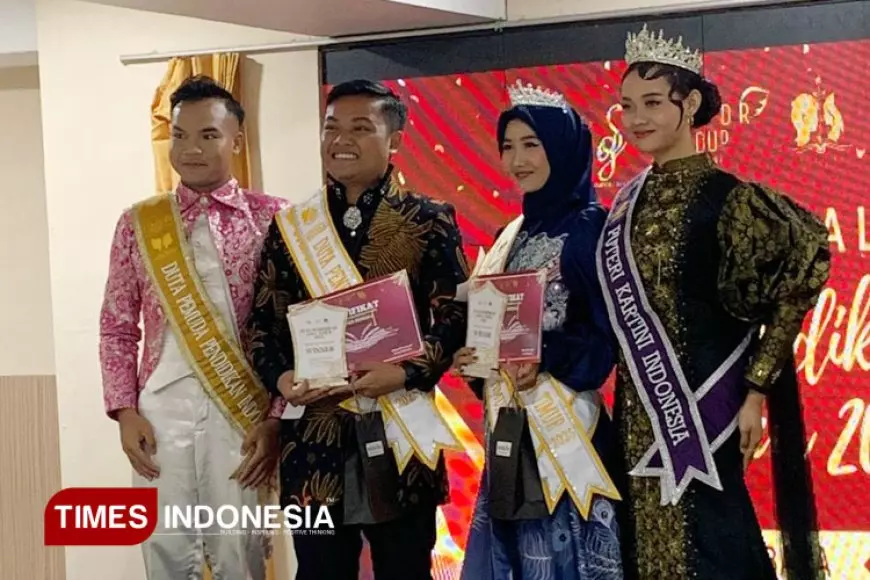 Tambah Prestasi Gemilang, Mahasiswa FH UWG Juara Duta Pendidikan Jawa Timur 2025