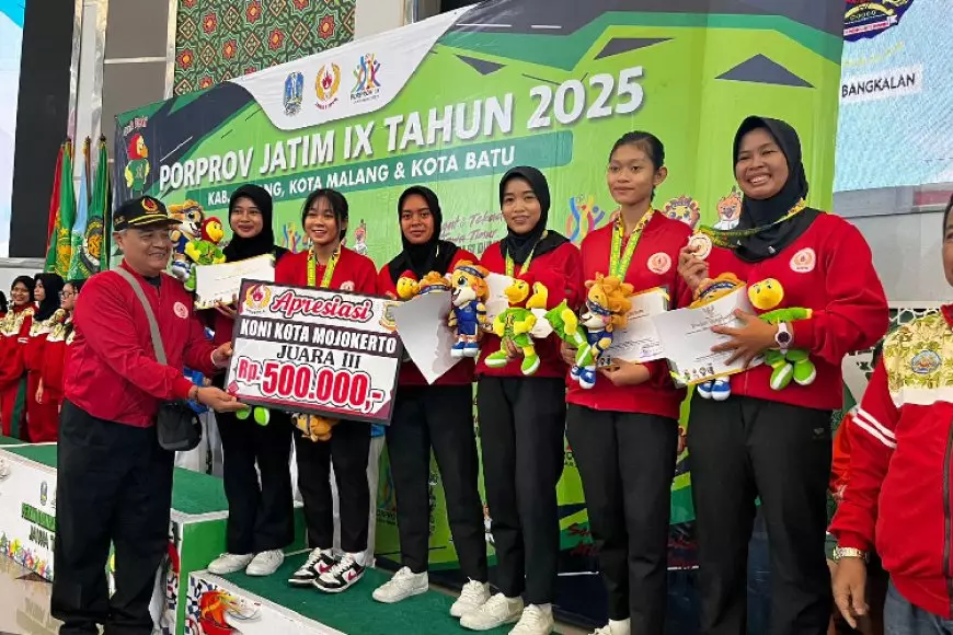 Kota Mojokerto Duduki Peringkat 10 Besar Porprov Jatim 2025
