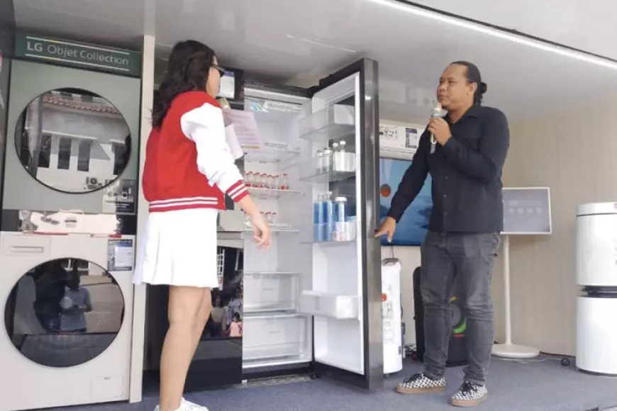 Kampanyekan Produk Premium, LG Life’s Good Truck Sapa Warga Surabaya
