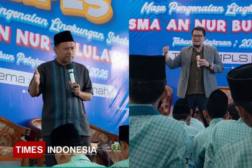 Siswa Baru Diajak Jadi Kreator Digital &amp; Pelajar Berkarakter NU Di Hari Ketiga MPLS SMA An Nur Malang