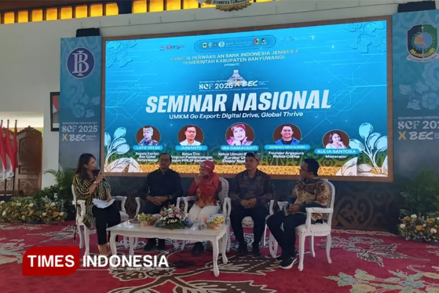 Seminar Nasional UMKM Go Export: Dorong Digitalisasi, Tembus Pasar Global