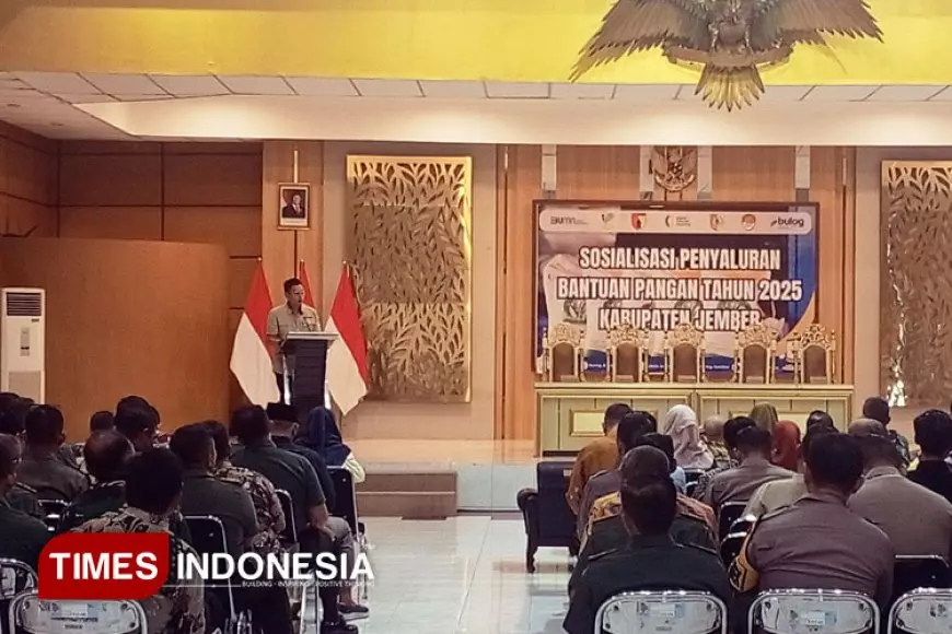 Gandeng Pemkab Jember, Bulog Sosialisasikan Penyaluran Bantuan Pangan ke Masyarakat