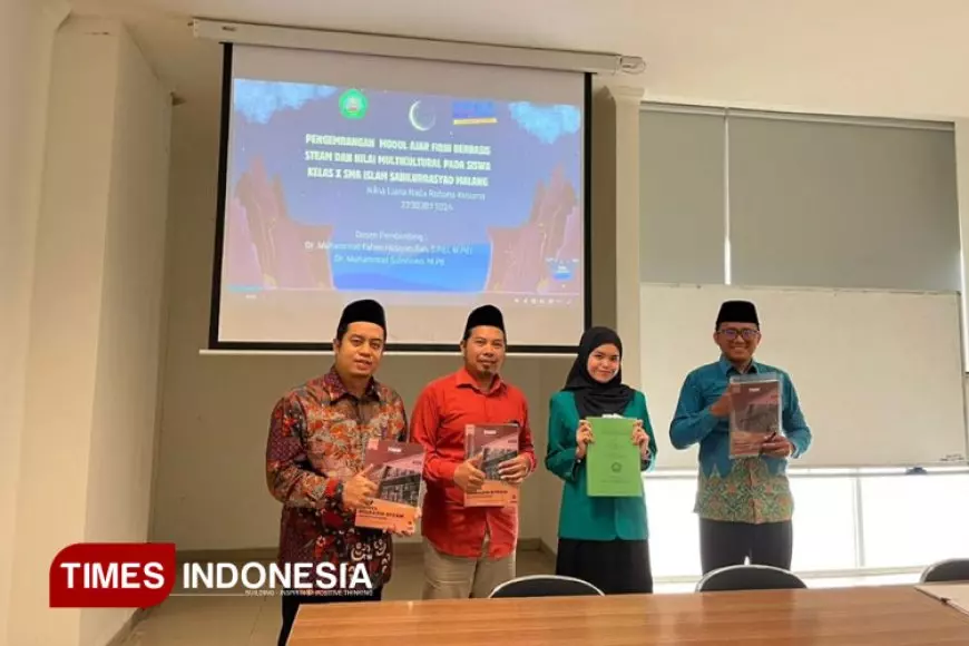 Nilna Liana Mahasiswa Pascasarjana UNISMA Hasilkan Produk Buku Ajar PAI Berbasis STEAM