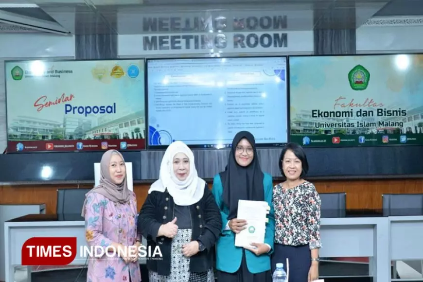 Penguji Internasional dari Thailand Puji Mahasiswi FEB UNISMA yang Ungkap Peran Krusial Efikasi Diri dalam Wirausaha