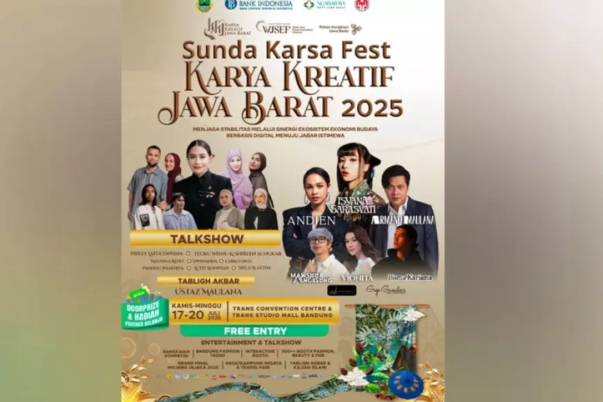 Sunda Karsa Fest 2025 Kembali Hadir, Dorong Ekonomi Kreatif dan Kerajinan Lokal