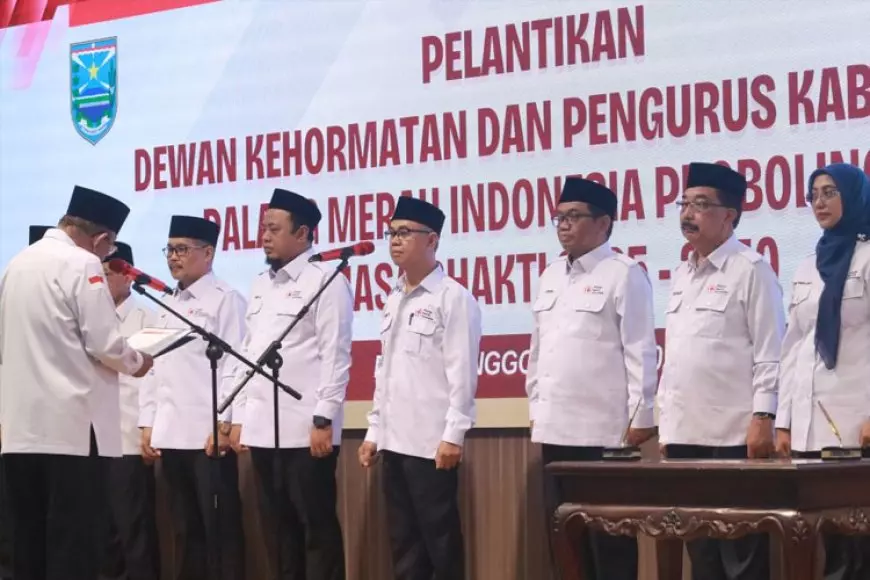 Ra Fahmi dan dr. Adi Nugroho Pimpin PMI Kabupaten Probolinggo