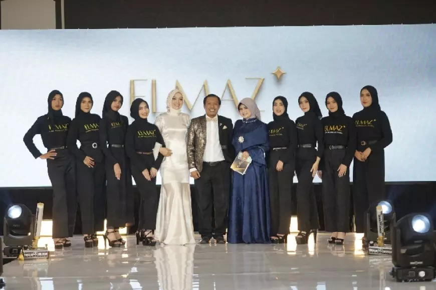 3rd Anniversary Elmaz Hijab Modeling School Dirayakan dengan Fashion Show Elegan Bernuansa Hijab