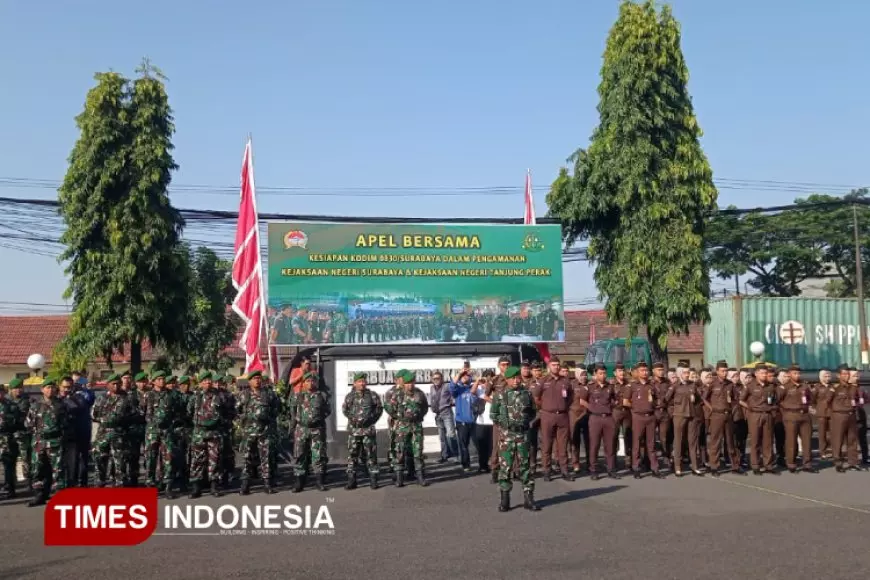 Kodim 0830, Kejari Surabaya, dan Kejari Tanjung Perak Sinergi Penegakan Hukum