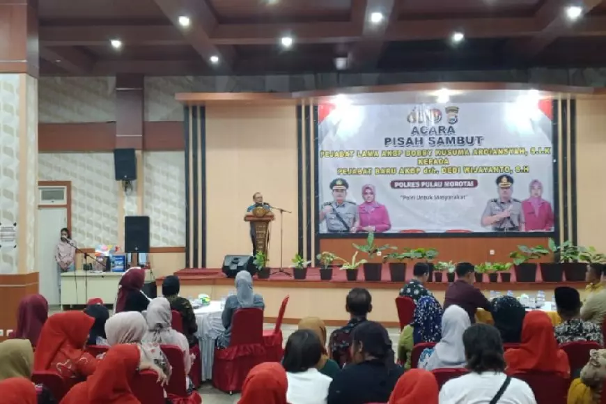 Kapolres Pulau Morotai Resmi Berganti, Bupati Rusli Berharap Sinergitas Tetap Terjaga