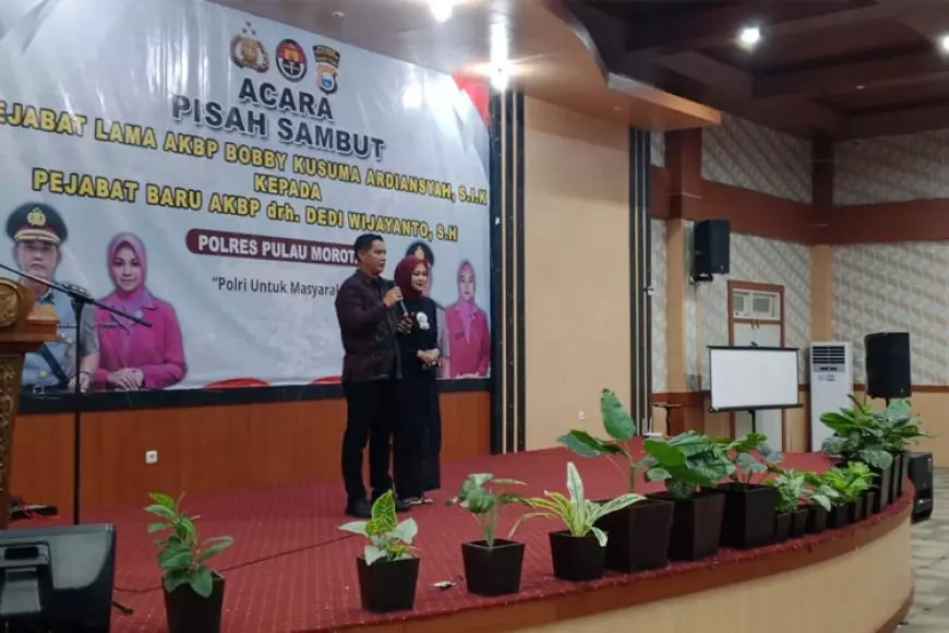 Pamit ke Haltim, AKBP Bobby Kusuma Ardiansyah: Morotai Adalah Jalan Takdir Kedinasan Saya