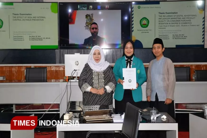 Penelitian Komparatif Lintas Negara, Mahasiswi FEB UNISMA Ungkap Dinamika Minat Beli Konsumen Platform Digital