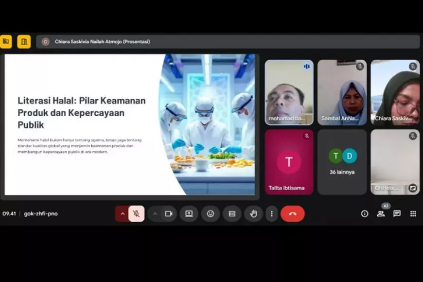 Webinar Literasi Halal “Literasi Halal Sebagai Pilar Keamanan Produk dan Kepercayaan Publik”