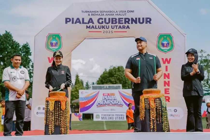 Menpora Dito Ariotedjo Gelar "Kick-off" Piala Menpora 2025 di Ternate