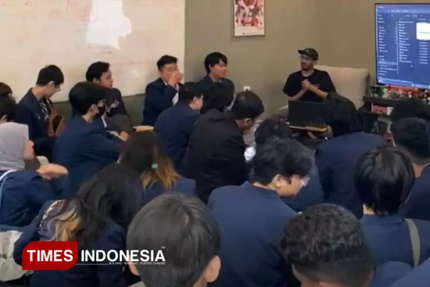DKV Universitas Ma Chung Malang Belajar Proses Produksi Animasi di KEK Singhasari
