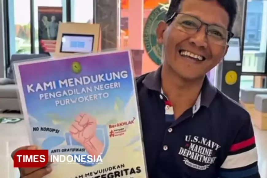 PN Purwokerto Gencarkan Kampanye Anti Gratifikasi, Libatkan Semua Hakim dan Aparatur