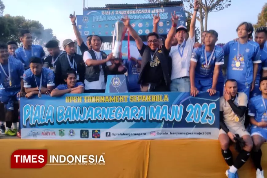 AMF FC Juara Piala Banjarnegara Maju 2025, Donasikan Hadiah untuk Bedah Rumah