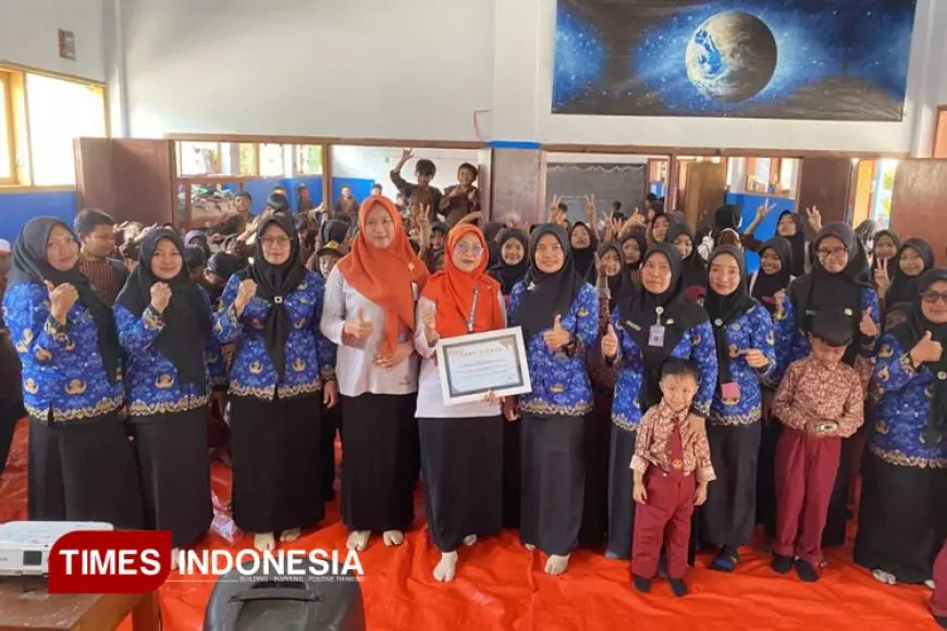 Langkah Kecil Menuju Generasi Sehat, RSU Wajak Husada Malang Sambangi SDN Patokpicis 3 Giat MPLS