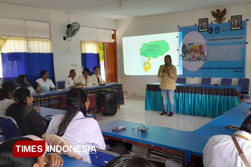 SLB Negeri Kanatang Ikuti Pelatihan Peraga Braille dengan PKM Unkriswina Sumba