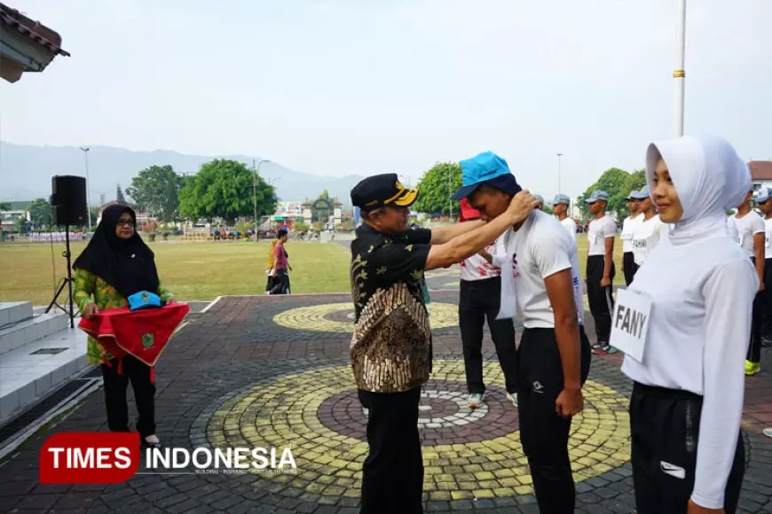 Sekda Banjarnegara  Beri Motivasi Calon Paskibra 2025, Ini Tujuannya