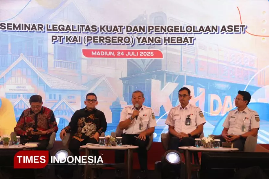 Lindungi Aset Strategis, PT KAI Daop 7 Madiun Ajak Kolaborasi Lintas Sektor