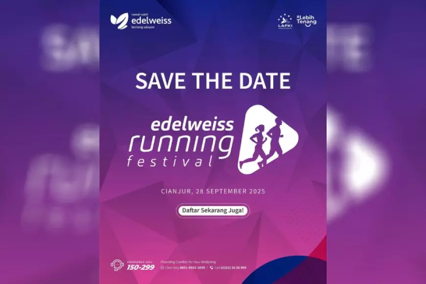 Cianjur Bersiap Sambut Festival Lari Terbesar Edelweiss Running Festival 2025