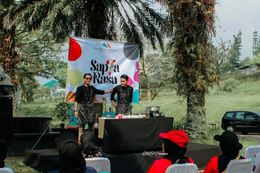 Live Cooking Experience di Alam Terbuka dengan Cita Rasa Tradisional di Puncak Resort International