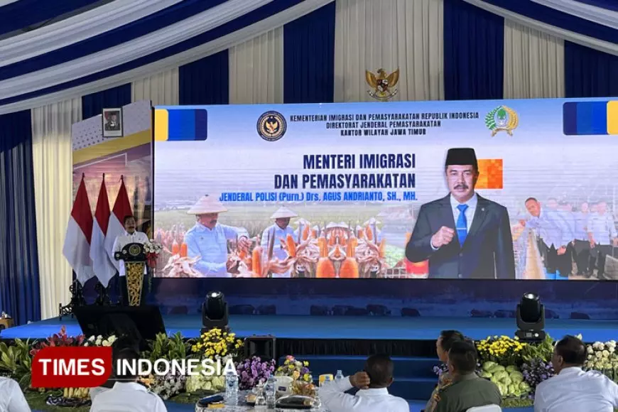 280 Ribu Penghuni Lapas, Menteri Imipas Dorong Program Kemandirian